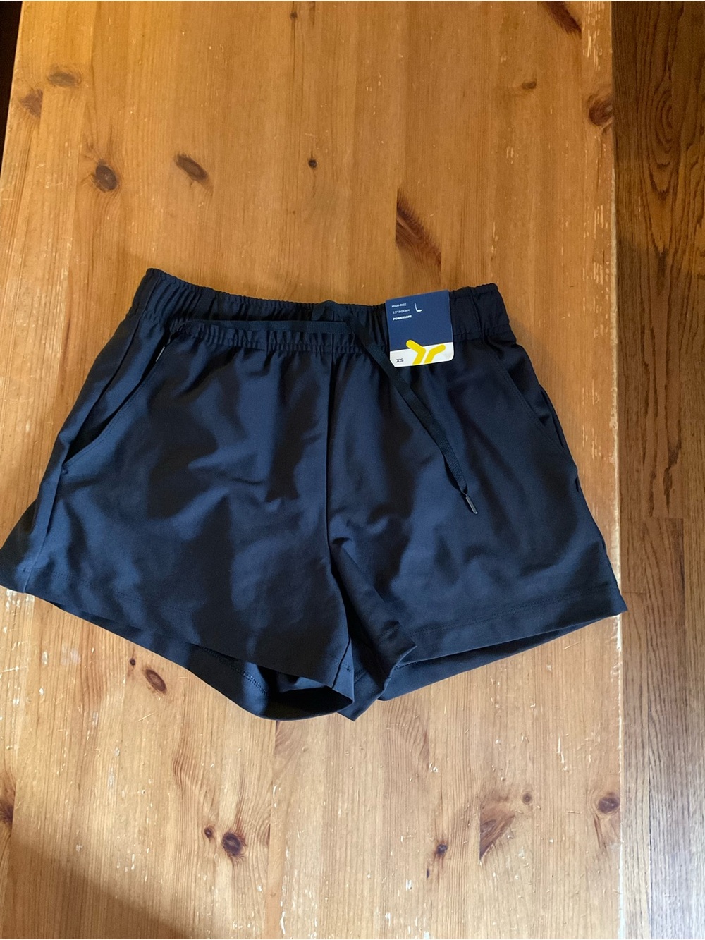 Old Navy Black Performance Drawstring Shorts